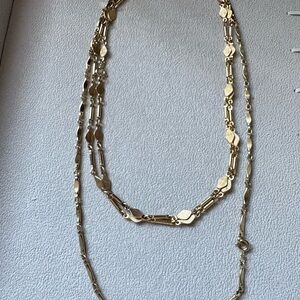Set of Vintage Gold-tone Necklaces